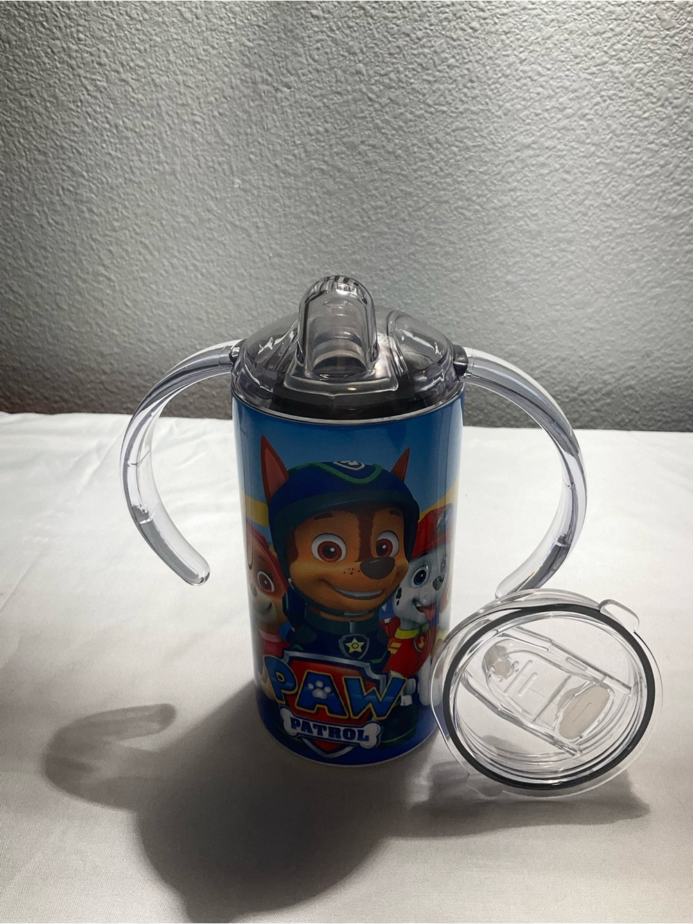 Paw Patrol Blue Kids Sipper Cup with Clear Handles